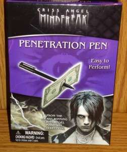   View Image] Penetration Pen Criss Angel Mind Freak to preform trick