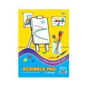  Scribble Pad (70 Ct. 9 X 12) [48 units]