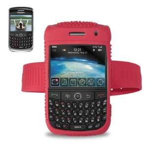   case Blackberry 8900 with Scre Red (SLC05) Cell Phones & Accessories