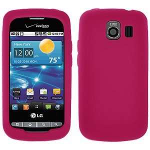   Skin Jelly Case Hot Pink Fashionable Flexible Anti Dust Scratch Free