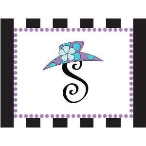  Wellspring Chic Chat Alphabet Initial Note Cards 8 Cards 
