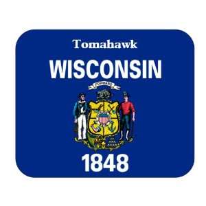  US State Flag   Tomahawk, Wisconsin (WI) Mouse Pad 