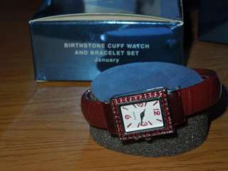 Avon Birthstone Cuff Watch NIB See Available months 