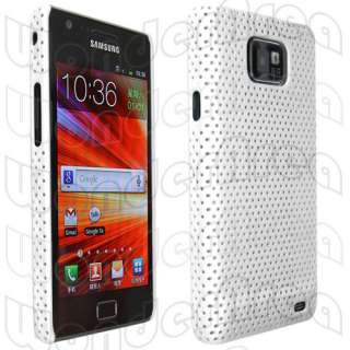 Hard Mesh Hole Grid Case Cover for Samsung Galaxy S II i9100  