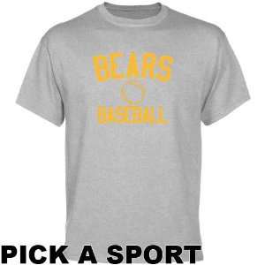  Baylor Bears Ash Custom Sport Icon T shirt   Sports 
