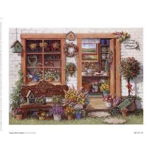  Fancy Flower Shoppe by Janet Kruskamp 8x6 Kitchen 