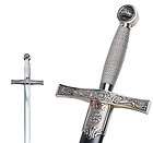 35 Excalibur Medieval Crusader Sword With Sheath Brand New