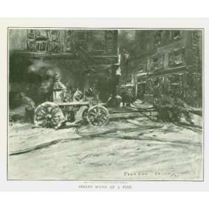  1901 Midwinter Scenes in New York City Grammercy Park 
