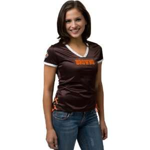  Cleveland Browns Womens Draft Me II V Neck Top Sports 