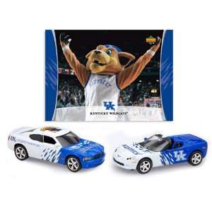   Road Charger & Corvette 2 Pack w/ School Mascot Card Kentucky Wildcats