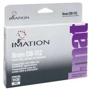  Imation D8 112 (112m length) Retail 1 Pack Electronics