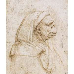 FRAMED oil paintings   Leonardo Da Vinci   24 x 28 inches   Caricature 