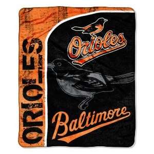  Baltimore Orioles 50 x 60 Micro Raschel Throw Sports 