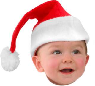 BABY TODDLER SANTA CLAUS CHRISTMAS COSTUME HAT CAP  