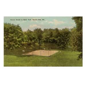  Hyde Park, Kansas City, Missouri Premium Poster Print 