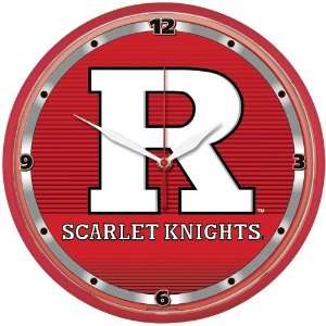  Rutgers Scarlett Knights Clock