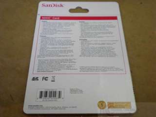 SanDisk® SDHC™ Memory Card 16GB $80  