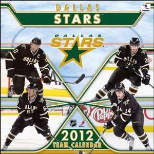  Dallas Stars 2012 Wall Calendar 12 X 12