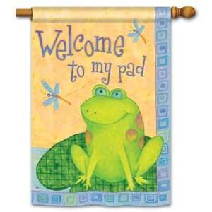  Magnet Works Ltd Toadally Welcome Standard Flag Toys 