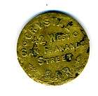 1900 1915 Trade Token Crystal Bar San Jose CA Good for 