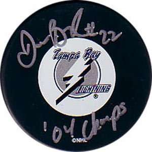  Dan Boyle Memorabilia Signed Hockey Puck Sports 