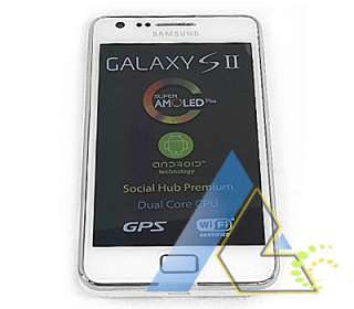 Samsung i9100 Galaxy S II 16GB Internal 8MP White Unlocked Phone+4Gift 