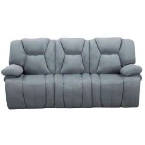 Danford Slate Blue Dual Reclining Sofa 