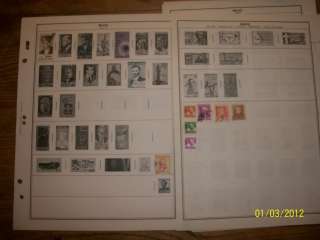 Old Brazil Stamp Collection on Harris Album Pages   Nice  