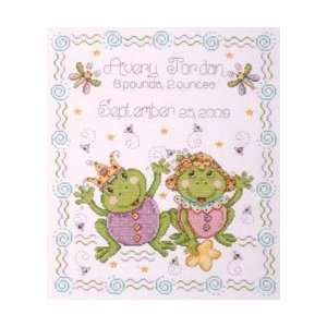  Frog Family Birth   Counted Cross Stitch Kit
