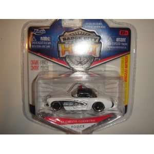   City Heat 57 Chevy Corvette Police White/Black #034 Toys & Games