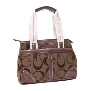   Designer Stylish Signature Satchel Handbag (AZ2009)