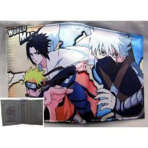  Wallet   Naruto Shippuden   Naruto/Sasuke/Kakashi (Bi Fold 