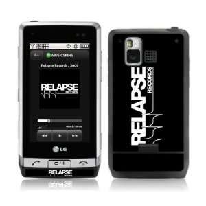   LG Dare  VX9700  Relapse Records  Logo Skin Cell Phones & Accessories
