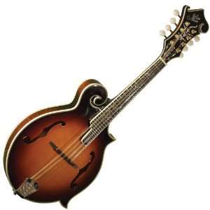   VINTAGE SUNBURST MANDOLIN w DELUXE HARD CASE Musical Instruments