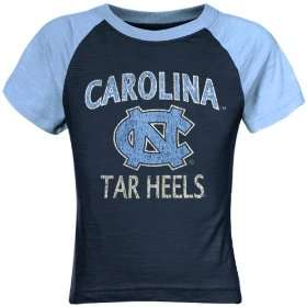   Toddler Navy Blue Carolina Blue Hornet Slub T shirt