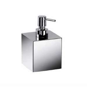 WS Bath Collection Saon Stainless Steel Soap Dispenser 3.2 x 3.2 x 5 