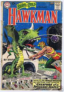 Brave and the Bold#34 DC1961 Origin/1st app.S.A.Hawkman  