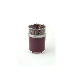  Red Flower north american lilac petal topped candle 