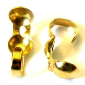  Gold Metal Bead tips (100 pcs).