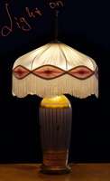 1910 Stylish Art Deco Porcelain Lamp Bing & Grondahl  