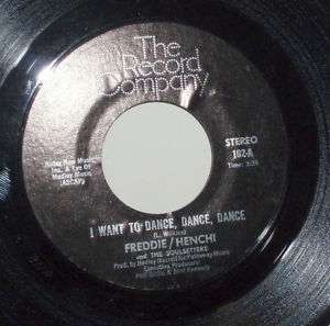 Freddie/Henchi I Want to Dance Dance Dance/ Funky  