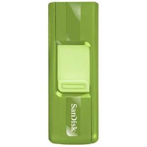  Sandisk Cruzer 4gb USB 2.0 Drive ( Green ) Retail Package 