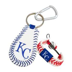  Kansas City Royals Bracelet & Keychain Set Sports 