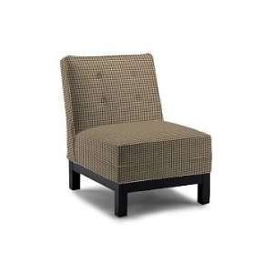  Williams Sonoma Home Abigail Chair, Houndstooth, Chocolate 