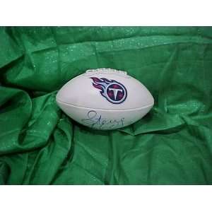  Steve McNair Hand Signed Autographed Tennessee Titans Full 