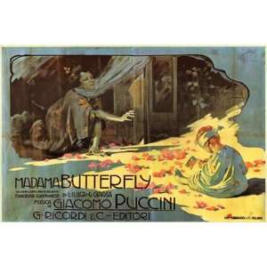  Madama Butterfly by Adolfo Hohenstein   14 1/2 x 20 1/2 
