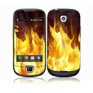  Samsung Galaxy 3 i5800 Decal Skin Sticker   Furious Fire 