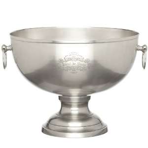 Zodax Palais Royal Grand Cafe Pewter Finish Footed Centerpiece Bowl