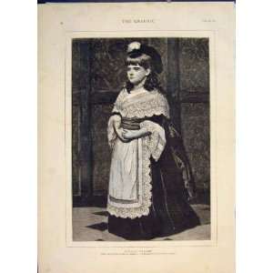  Little Wisdom Brooks Child Girl Fine Art 1877 Print