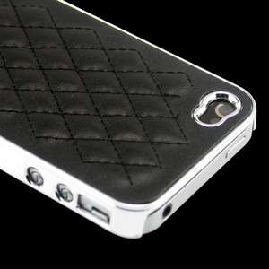   Chrome Skin Hard Case Cover Bumper for AT&T iPhone 4S 4 G CDMA 4G